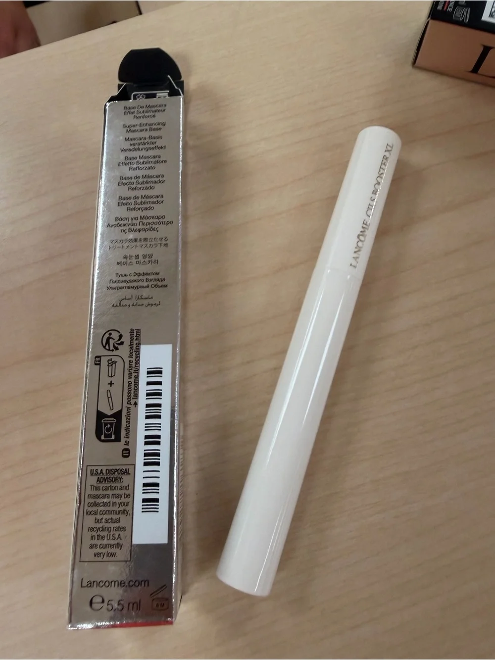 Lancome Cils Booster XL Super-Enhancing Mascara Base Full Size 0.18oz NEW IN BOX